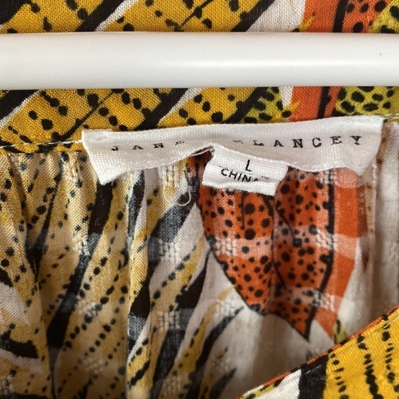 Jane and Delancey tropical blouse - Picture 4 of 6